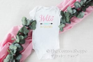 personalised baby onesie