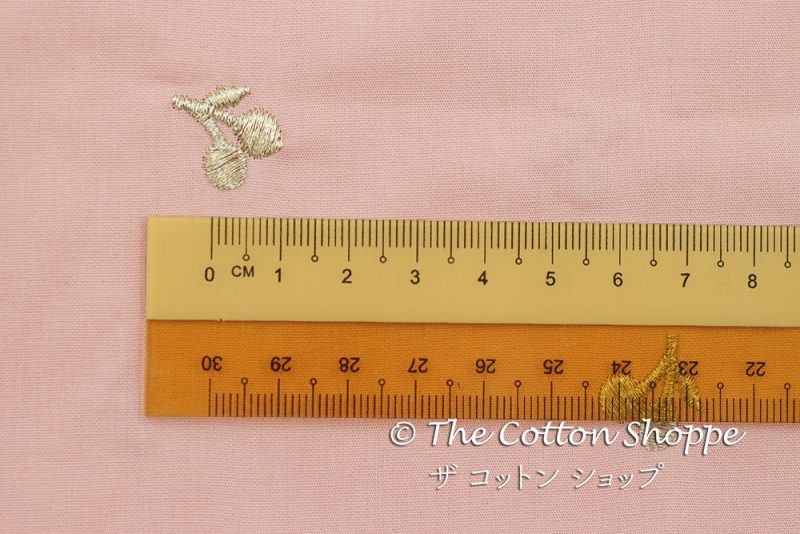 Kokochi Soft Broad Embroidery Cherry