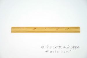 Kawaguchi Bamboo Ruler 30cm