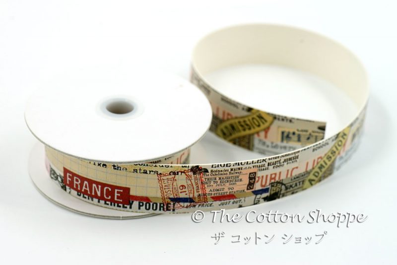 Kokka Inkjet Print Tape Ash