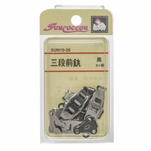 Suncoccoh 3-Pronged Metal Hook and Eye Fasteners